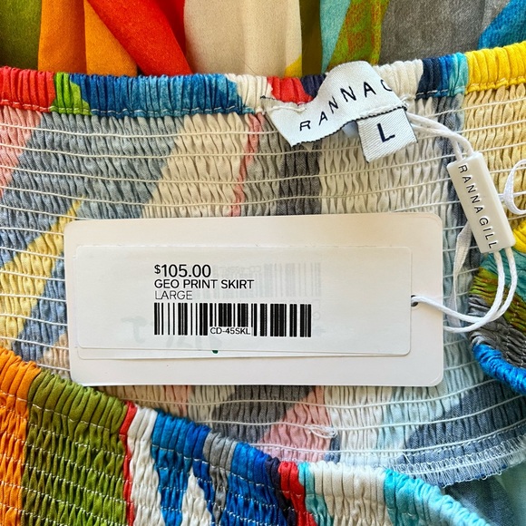 Ranna Gill Geometric Skirt - Picture 6 of 6